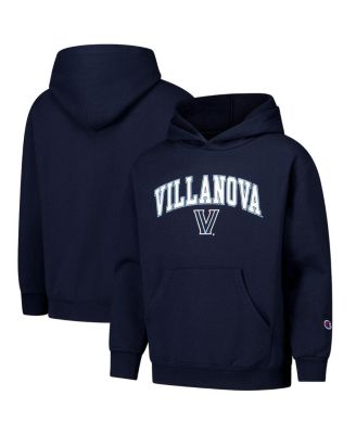 Champion - Big Boys and Girls Navy Villanova Wildcats Campus Pullover Hoodie