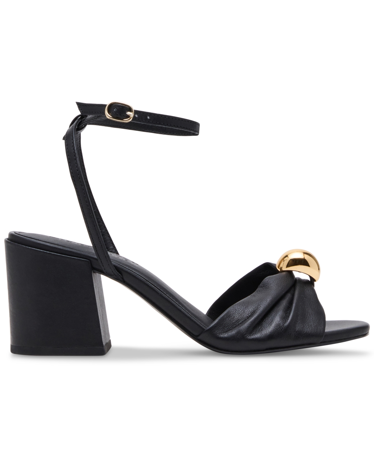 Steve Madden Caden Ankle Strap Sandal In Black
