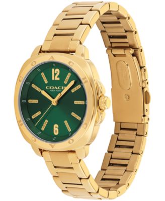 Women's Kitt Gold-Tone Stainless Steel Bracelet Watch, 34mm