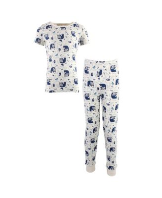 Toddler Boys Unisex Natural Cotton Snug Sleepwear Set