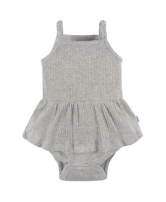 Baby Girls' 3-Pack Sleeveless Skirted Onesies Bodysuits, Winsome Orchid