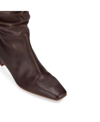 Kalila Brown Leather Boots