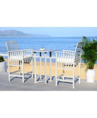 Pate 3 PC Bar Height Outdoor Bistro Set