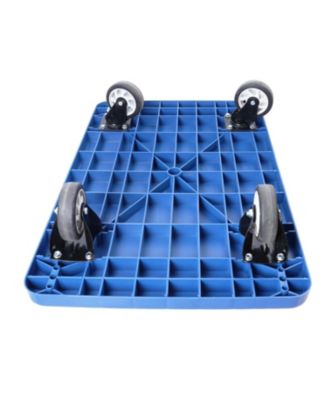 Heavy-Duty Foldable Hand Truck Dolly with Upgraded Push Cart Design and 660 lbs Capacity