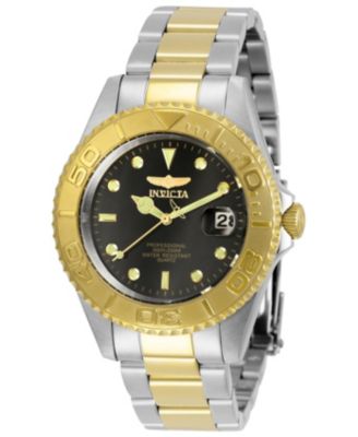 Men's 29941 Pro Diver  Quartz 3 Hand Black Dial Watch