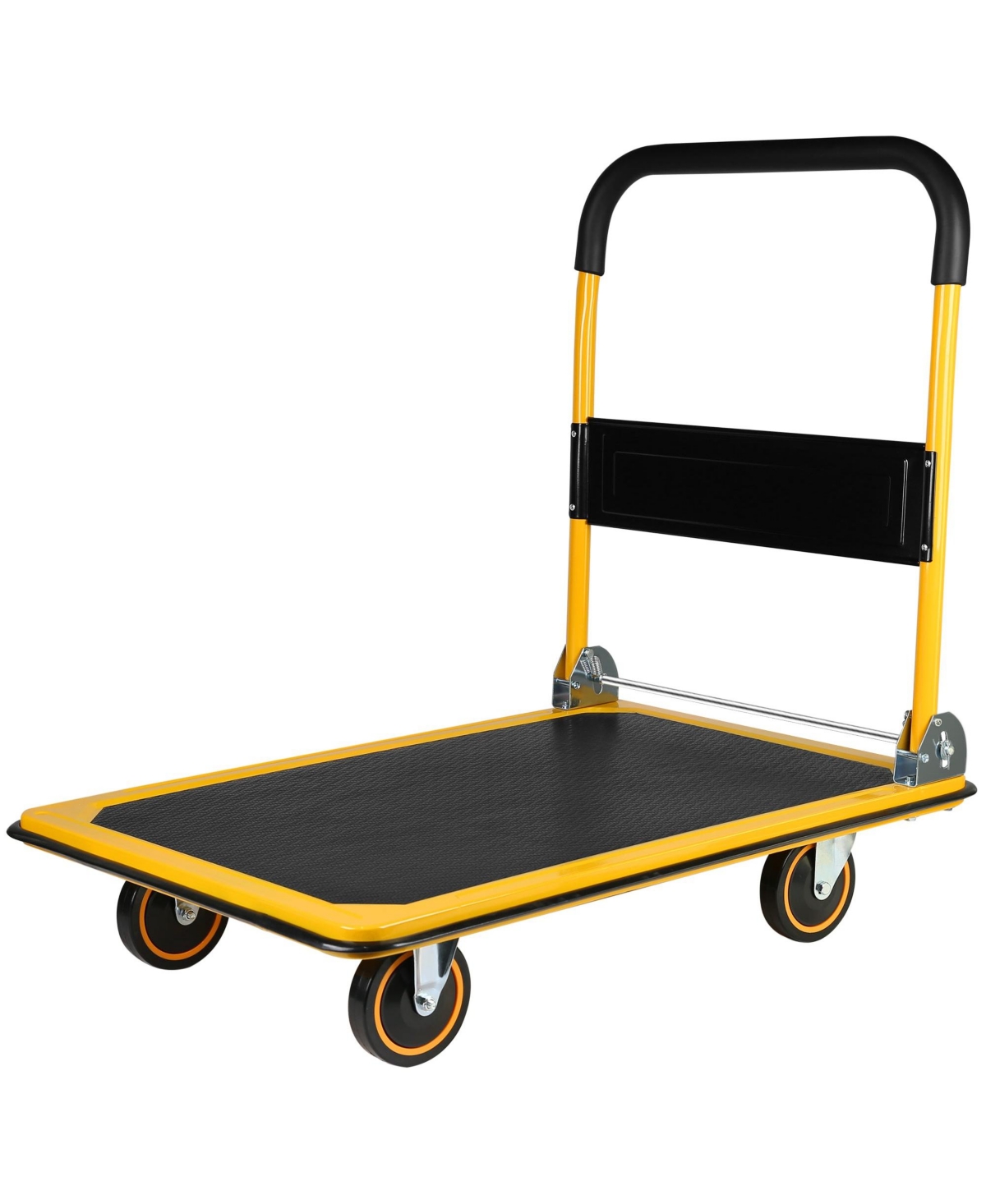 Platform Truck Hand Truck Large Size Foldable Dolly Cart for Moving Easy Storage and 360 Degree Swivel Wheels 660lbs Weight Capacity