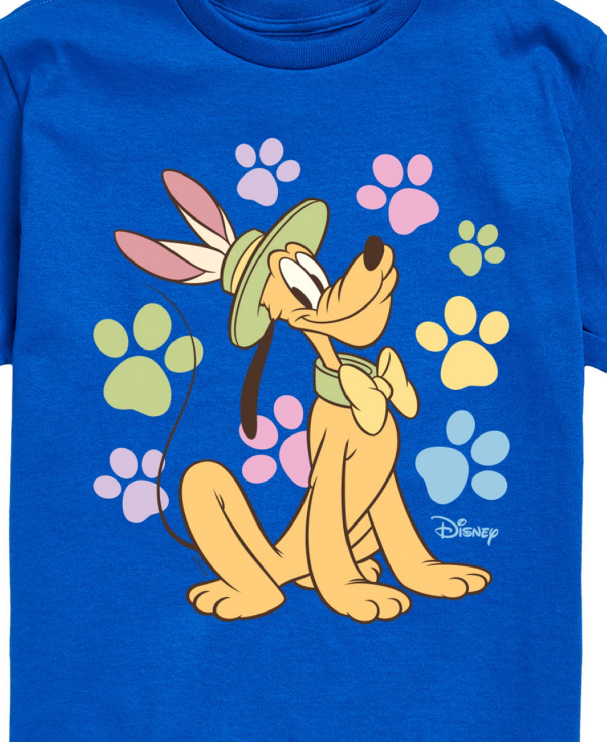 Disney Big Boys Pluto Easter Graphic T-Shirt