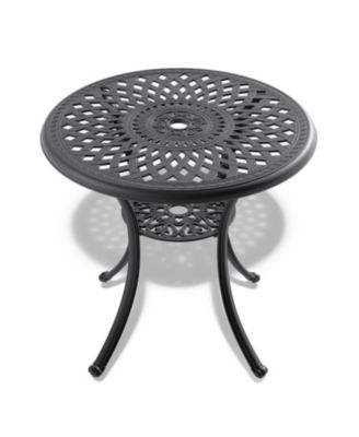 Streamdale 5-Pc Cast Aluminum Dining Set, 4 Swivel Chairs & 31" Round Table