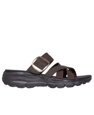 Women's Relaxed Fit: Easy Going - Perfect Company Slide Sandals from Finish Line