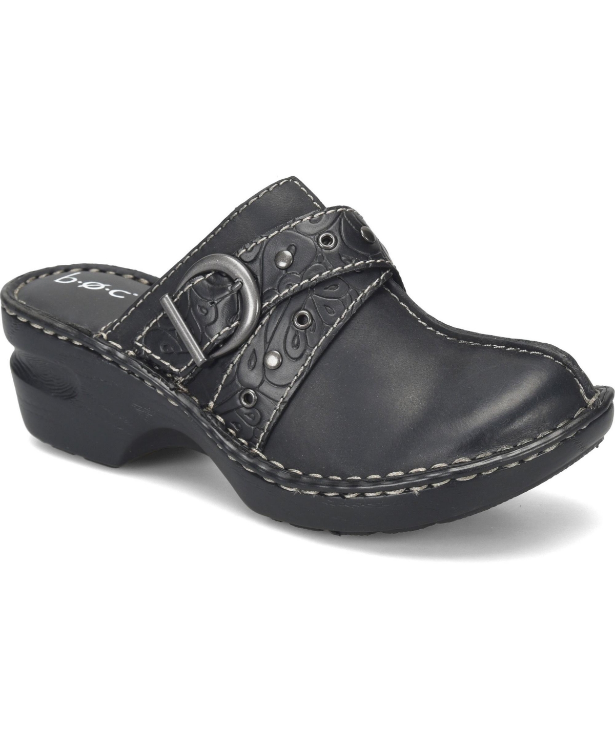 Women's Born Karley Clog Slip-On Mules - Dark Brown