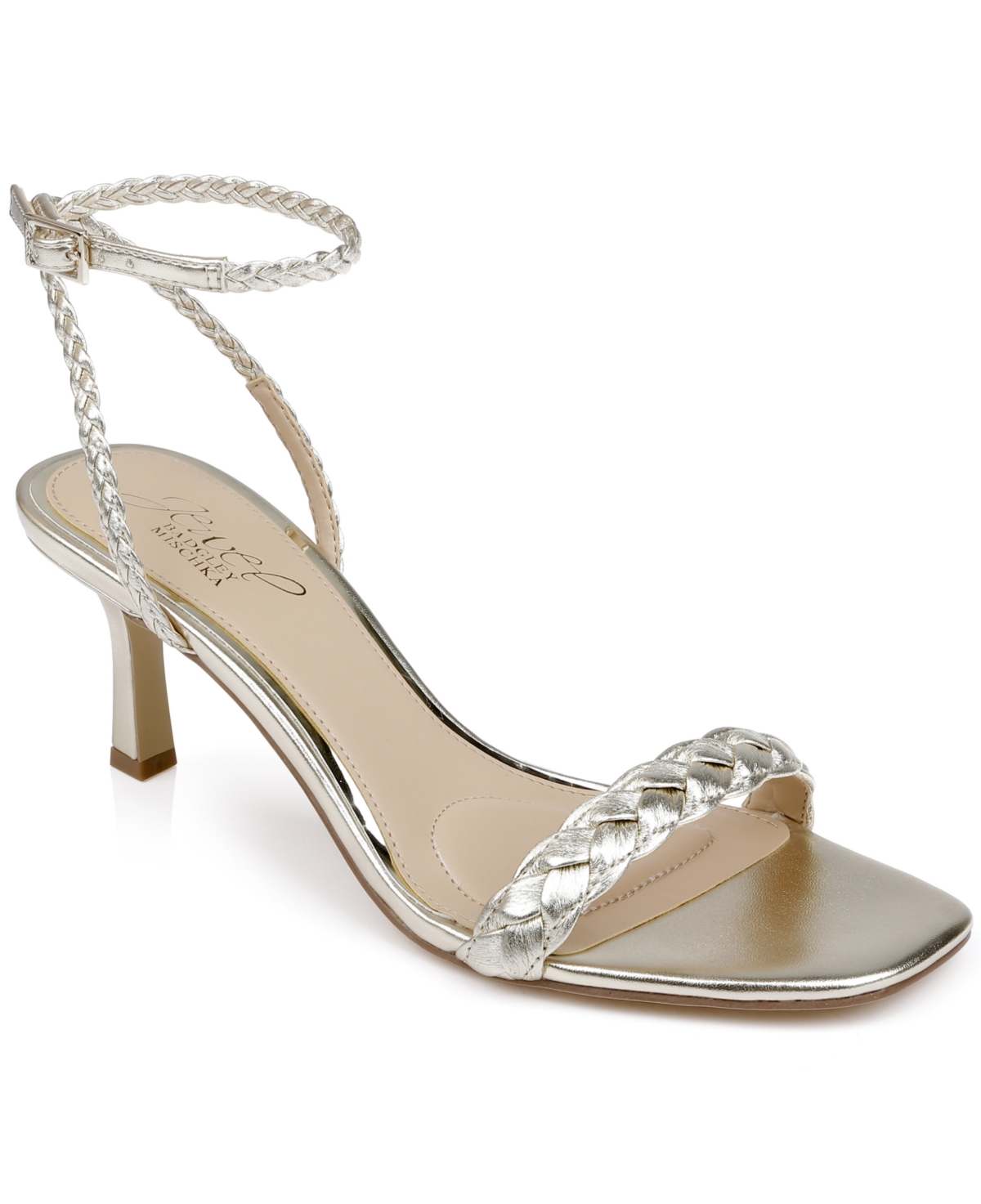 Women's Nyx Stiletto Dress Sandals - White Leather