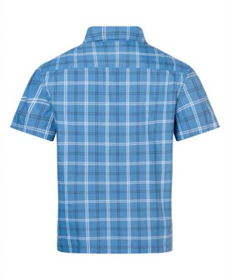 Men's AirExchange Ultraviolet Protection Factor 40 Camp Novelty Short Sleeve Shirt