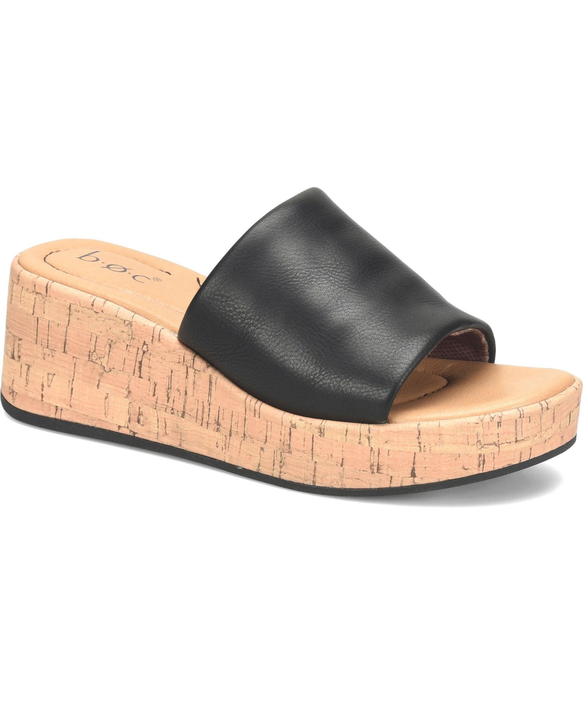 B.o.c. Women's  Savia Slip-on Sandals In Black