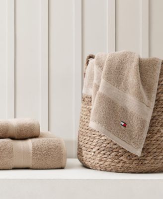 Modern American Solid Cotton Hand Towel, 16" x 26"