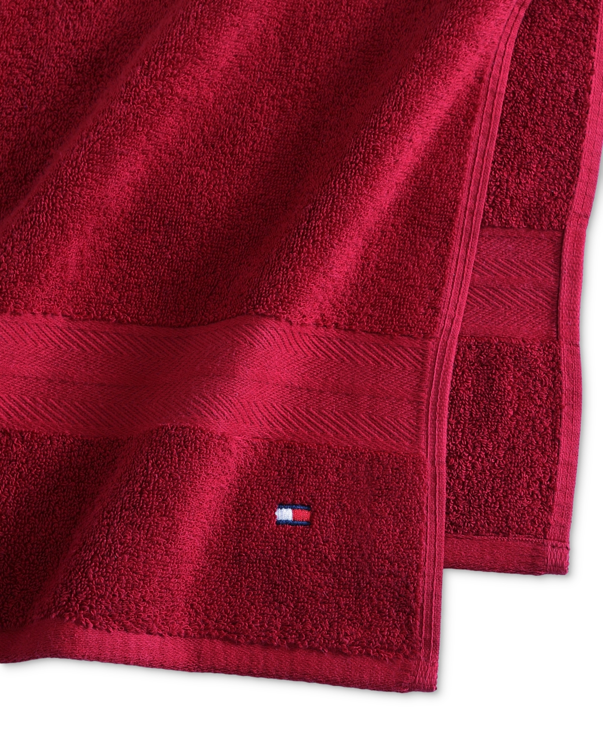 Tommy Hilfiger Home Modern American Solid Cotton Bath Towel, 30" X 54"