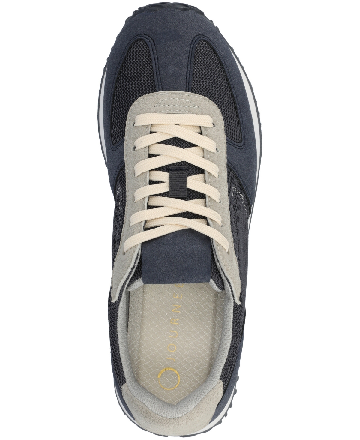 Journee Collection Women's Flow Casual Lace Up Sneakers In Blue