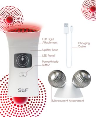 2-in-1 Microcurrent Facial Device LED Red Light Therapy Uplifter, Rechargeable Face Massager Tool&nbsp;