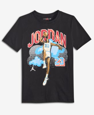 Big Boys Short-Sleeve Pixel Graphic T-Shirt