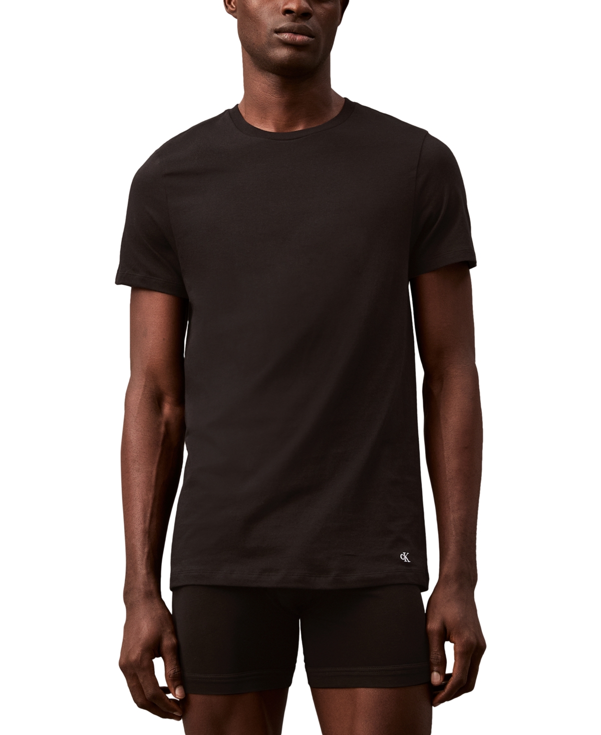 Calvin Klein Men's 5-Pack Cotton Classics Crewneck T-Shirts
