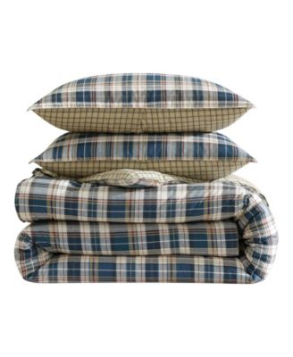 Port Gamble Dusted Indigo Comforter Set, Twin