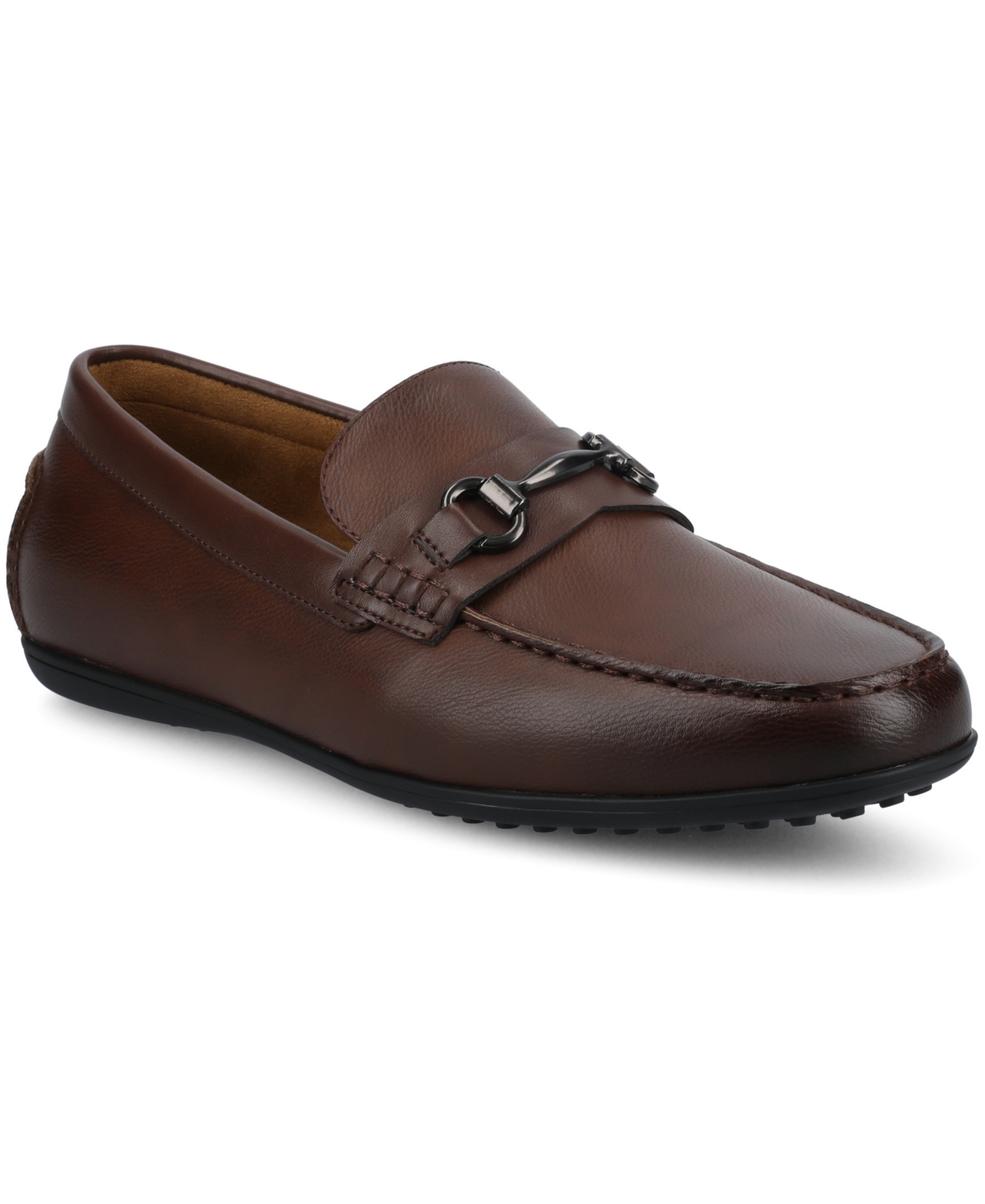 Men's Charles Flexible Driving Bit Loafers - Mahogany