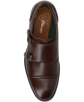 Men's Dillon Comfort Double Monk Strap Dress Shoe