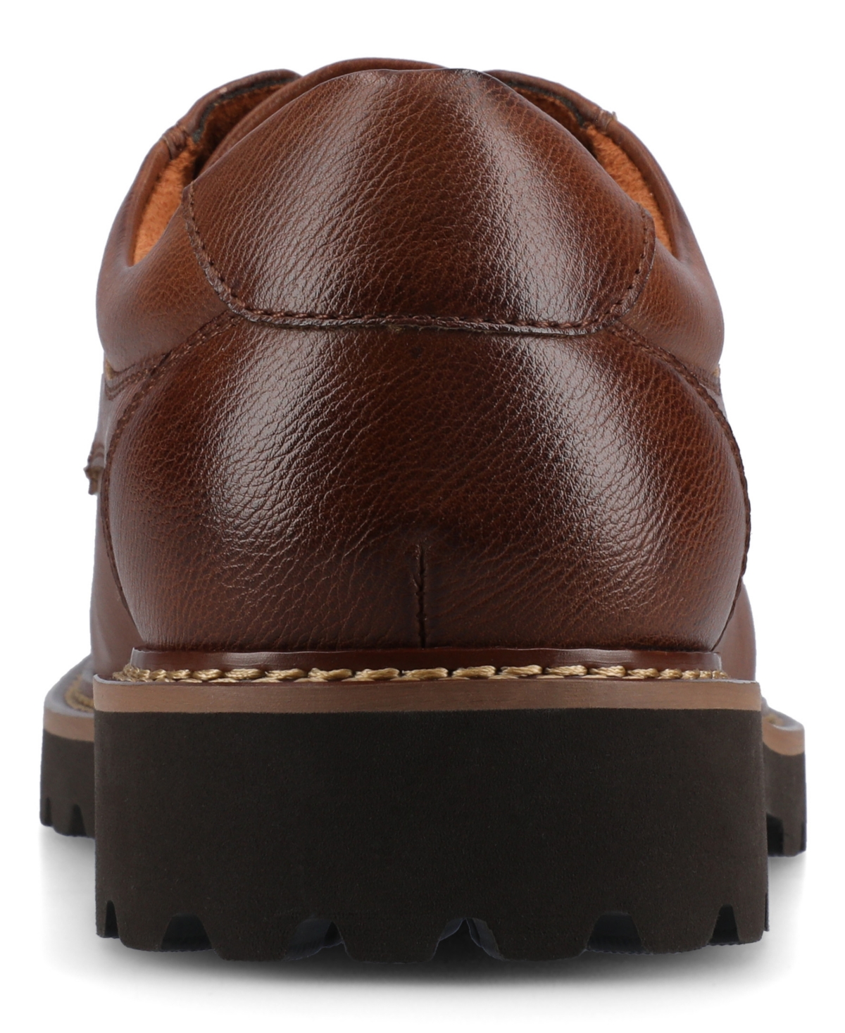 Vance Co. Vance Templeton Lug Sole Oxford Dress Shoe In Brown