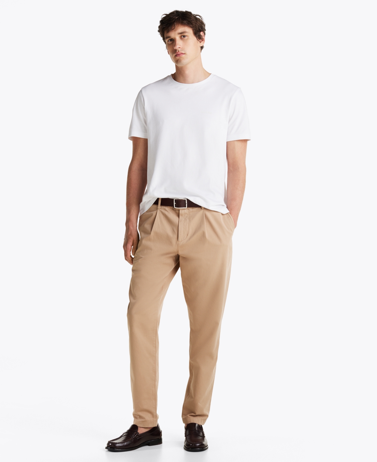 Tommy Hilfiger Men's Light Interlock T-shirt In White