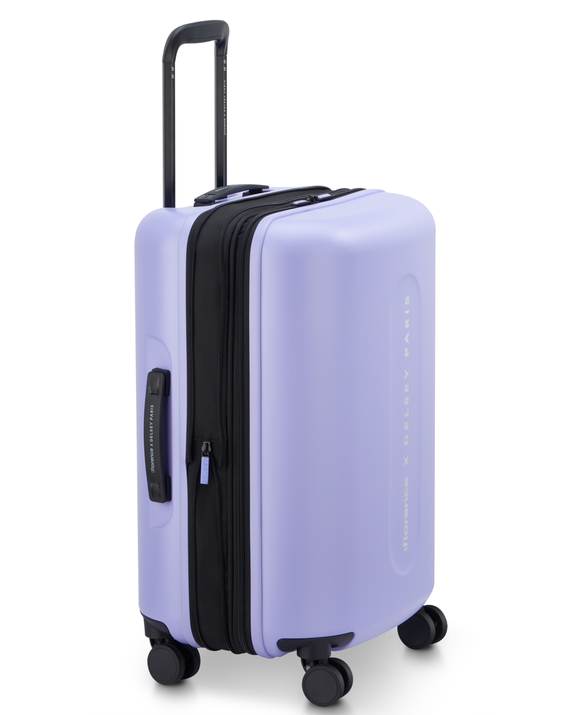 FLORENCE BY MILLS X DELSEY PARIS 20" CATCH FLIGHTS EXPANDABLE CARRY-ON SPINNER UPRIGHT 