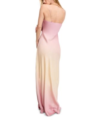 Women's Satin Slip Maxi Dress
