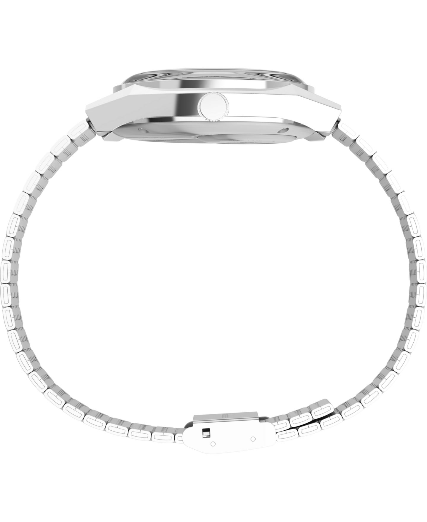 Мужские часы Timex Analog Silver-Tone Stainless Steel, 38mm — фото 2