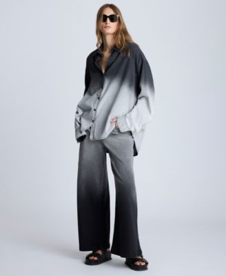 Women's Chambray Ombr&eacute; Tunic Shirt