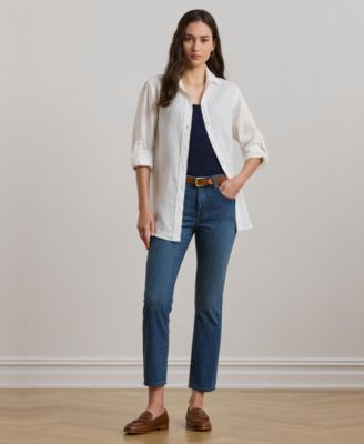 Mid-Rise Straight Jean, Regular and Short Lengths