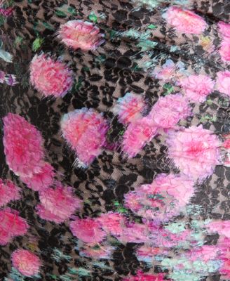 Women's Sacha Printed Lace One-Shoulder Sheath Dress