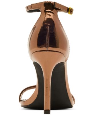 Brazen Two-Piece Stiletto Dress Sandals