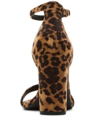 Sasha Two-Piece Block-Heel Dress Sandals