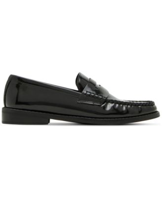 Prep Moc-Toe Tailored Loafer Flats