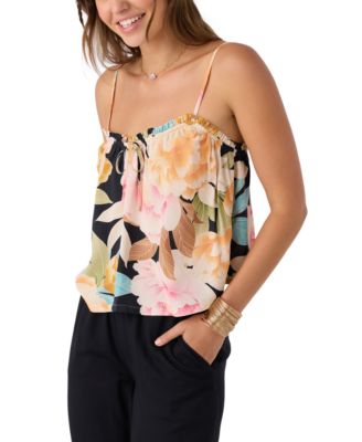 Juniors' Decla Woven Tank Top