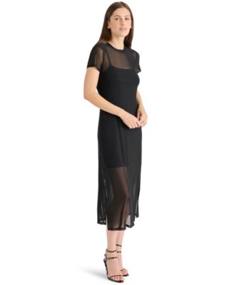Women's Nola Mesh Midi Dress