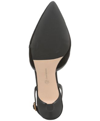 Women's Briellaa Kitten Heel Asymmetrical Pumps, Created for Macy's