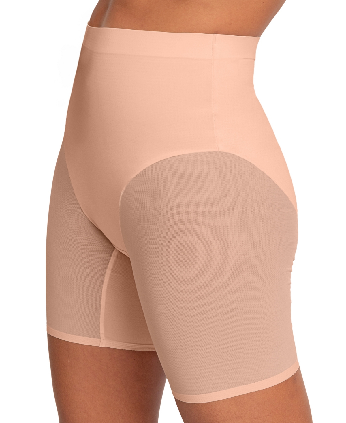 Shapermint Essentials Women's Mesh Shaping Shorts 4227376 In Latte