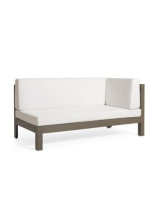 Streamdale Acacia Wood V-Shaped Outdoor Sectional Sofa Set