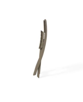 Streamdale Outdoor Grey Acacia Bistro Set, Folding, Weather-Resistant