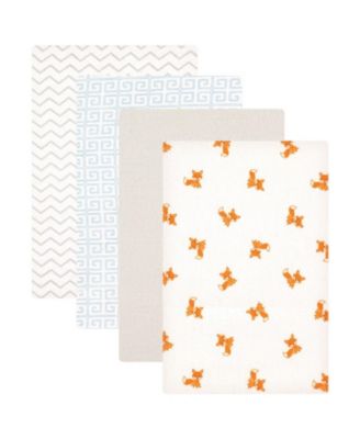 Durable Baby Cotton Flannel Receiving Blankets