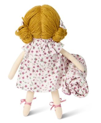2 Piece "Luna" Mini Rag Doll and Security Blanket Set