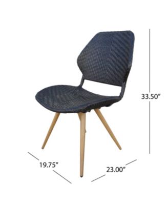 Streamdale Wicker Patio Dining Chairs - Stylish & Durable Outdoor Seating