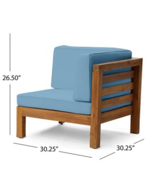 Streamdale Acacia Wood Outdoor Loveseat Set with Coffee Table