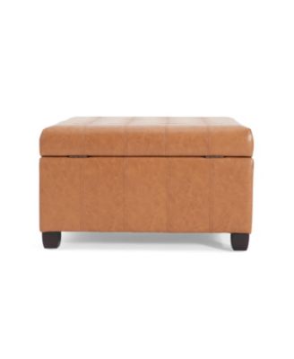 Tufted Waffle Stitch Storage Ottoman - 31" x 31"