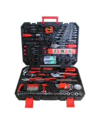 Black Hand Tool Box with Toolset 238Pcs