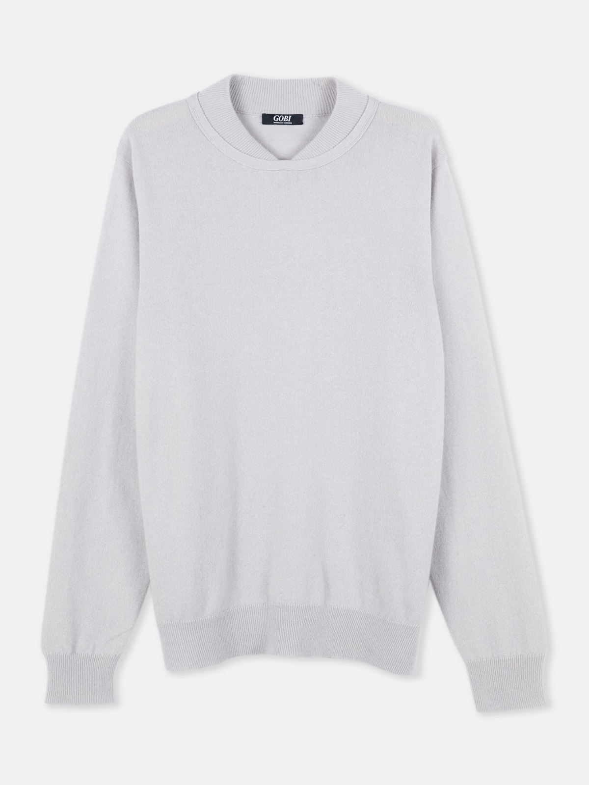 Gobi Cashmere Men's Double-Neckline Cashmere Sweater